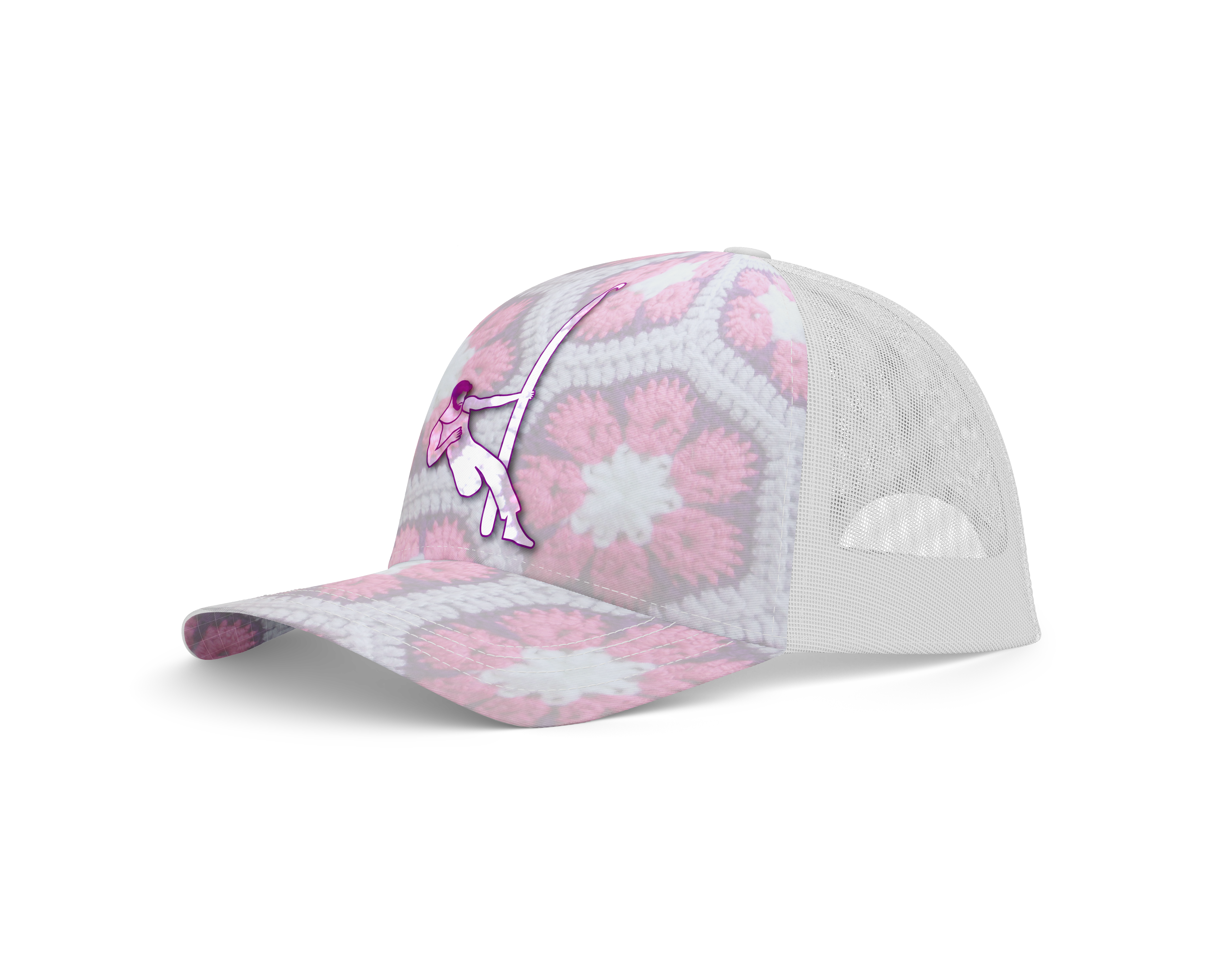 A hat with the brochet logo on it